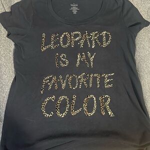 Torrid Black Crew Neck Tee